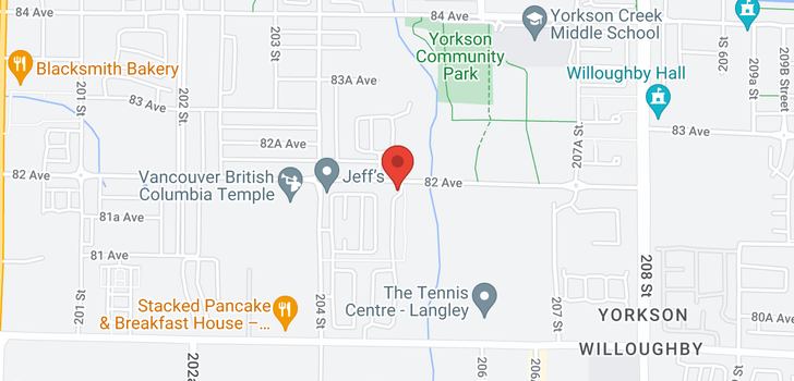 map of 18 20498 82 AVENUE
